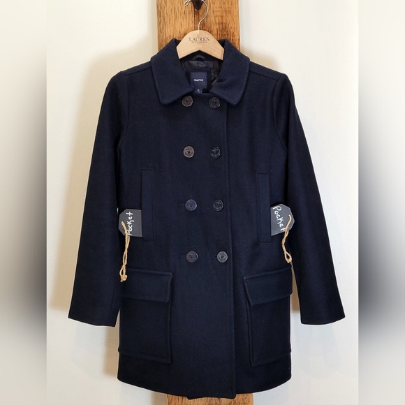 Vintage Gap Kids Wool Pea Coat